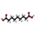 200px Azelaic acid 3D ball