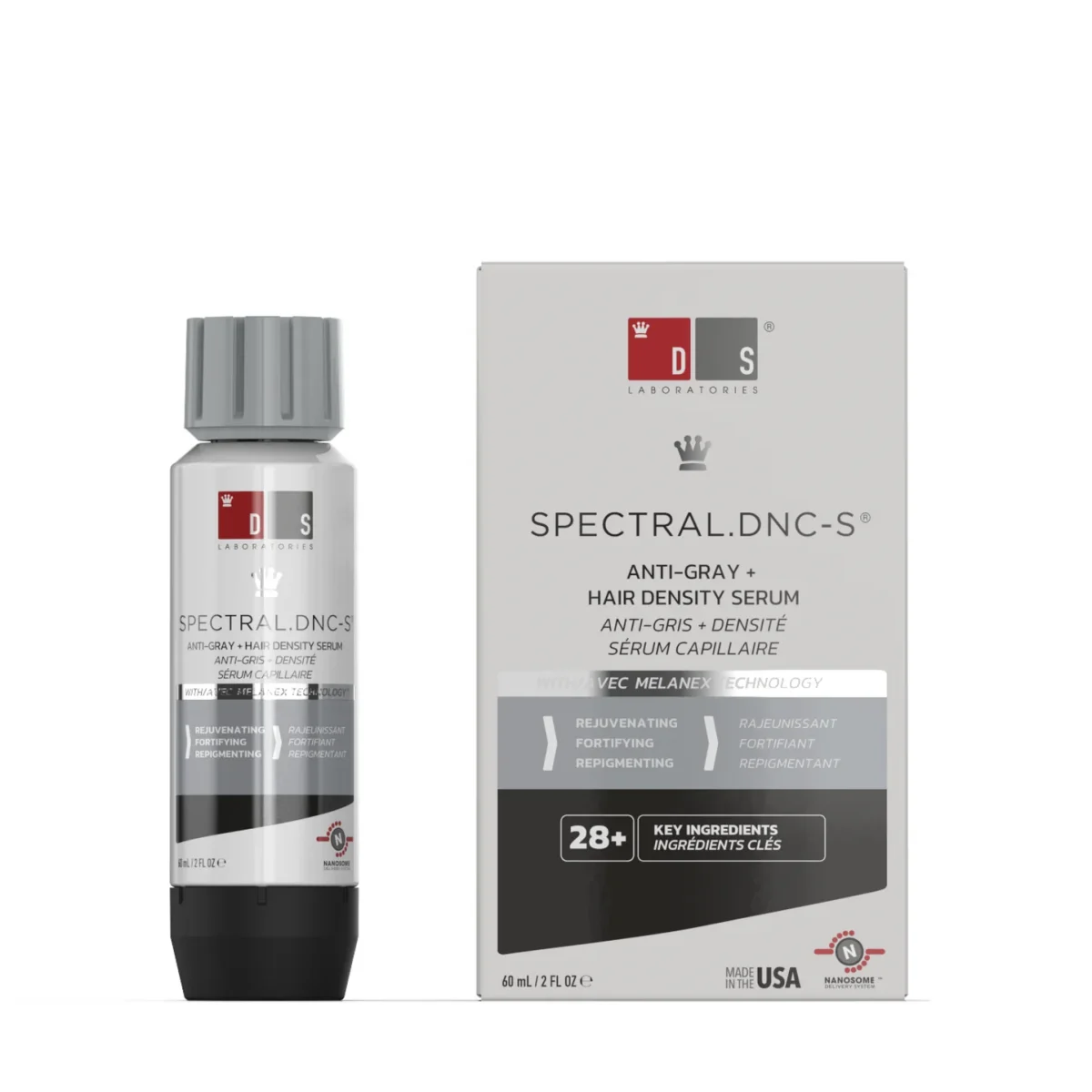 SPECTRAL.DNC-S® EXTRA STRENGTH HAIR DENSITY + GRAY CONTROL SERUM