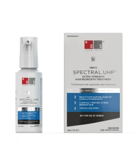 SPECTRAL.UHP® MEN’S EXTRA STRENGTH HAIR REGROWTH TREATMENT WITH MINOXIDIL 5%