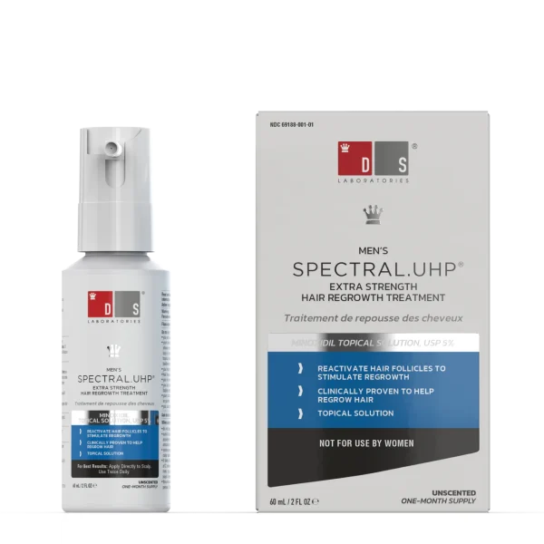 SPECTRAL.UHP® MEN’S EXTRA STRENGTH HAIR REGROWTH TREATMENT WITH MINOXIDIL 5%