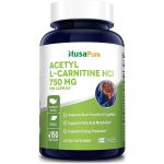 美國 NusaPure 乙醯左旋肉鹼 Acetyl L-Carnitine (ALC) 750mg - 150 粒