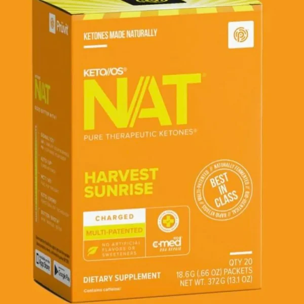 Pruvit KETO//OS® NAT™ 酮能源系統® 致純系列™ Harvest Sunrise 味