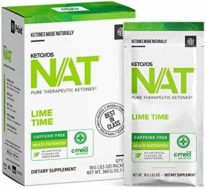 Pruvit KETO//OS® NAT™ 酮能源系統® 致純系列™ 青檸味