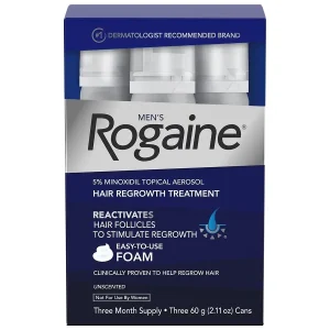 美國 倍健 Rogaine Foam 5% Minoxidil 落建生髮泡沫