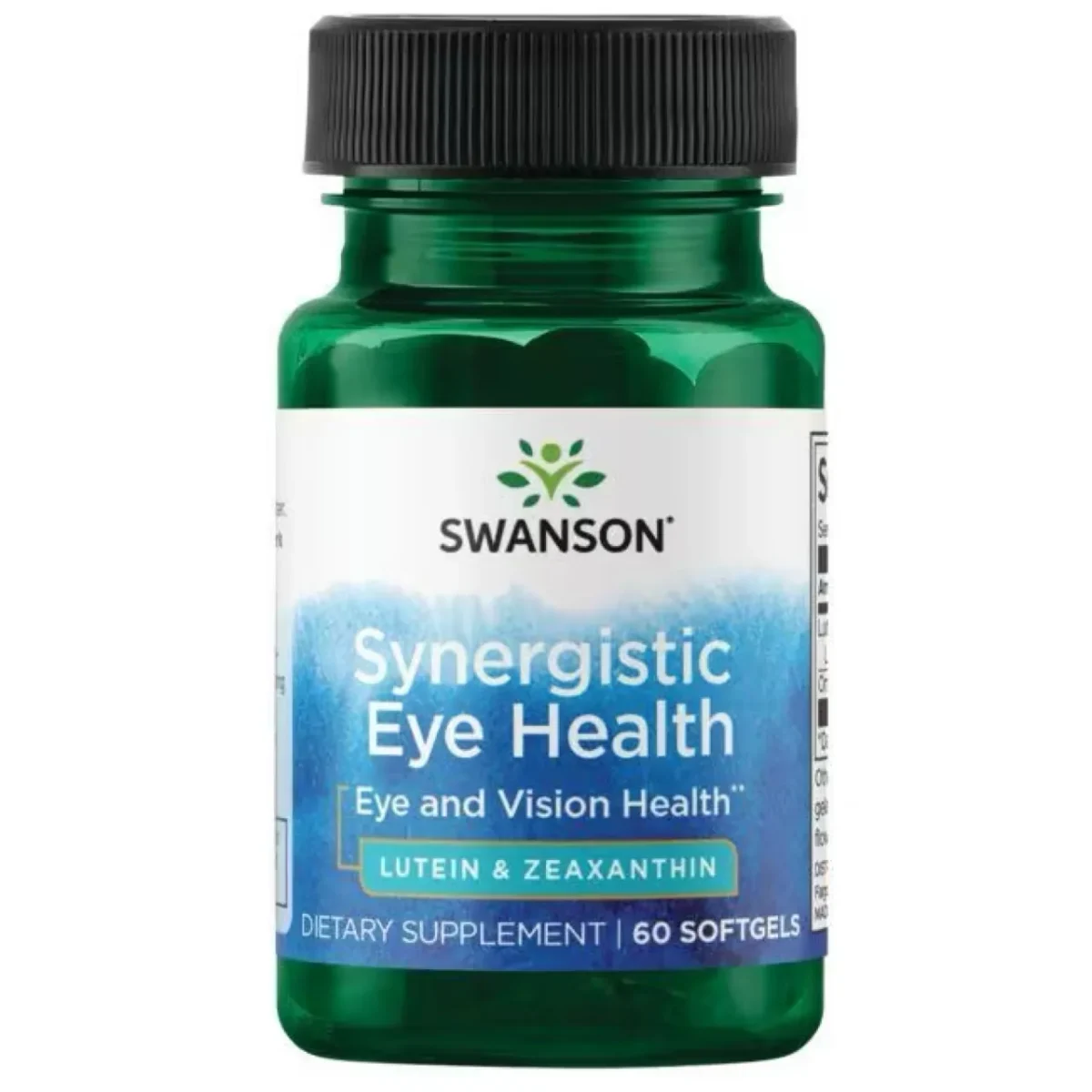 Swanson 葉黃素+玉米黃素,60粒軟膠囊,Synergistic Eye Health,Lutein & Zeaxanthin